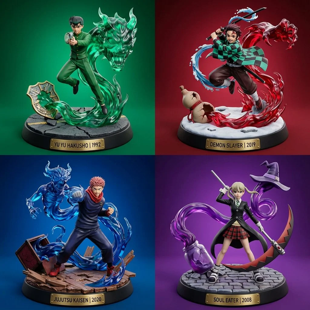 Manga Masters: Sculpting Action into Collectible Art