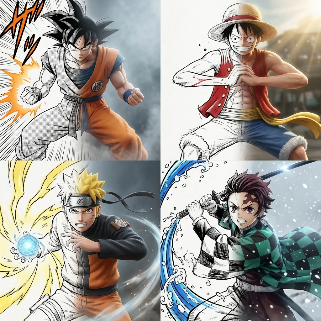 Manga Meets Cinematic Reality