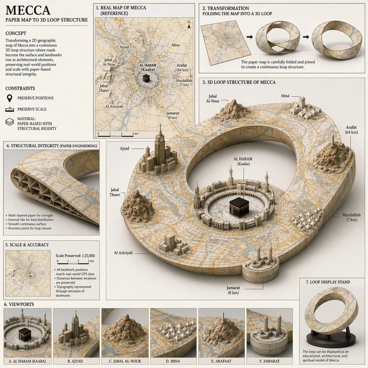Mapping Mecca: A 3D Transformation of a Holy City