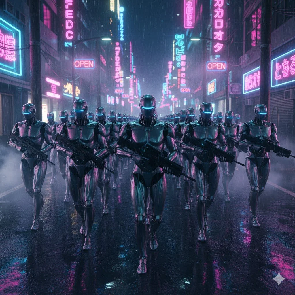 March of the Neon Titans