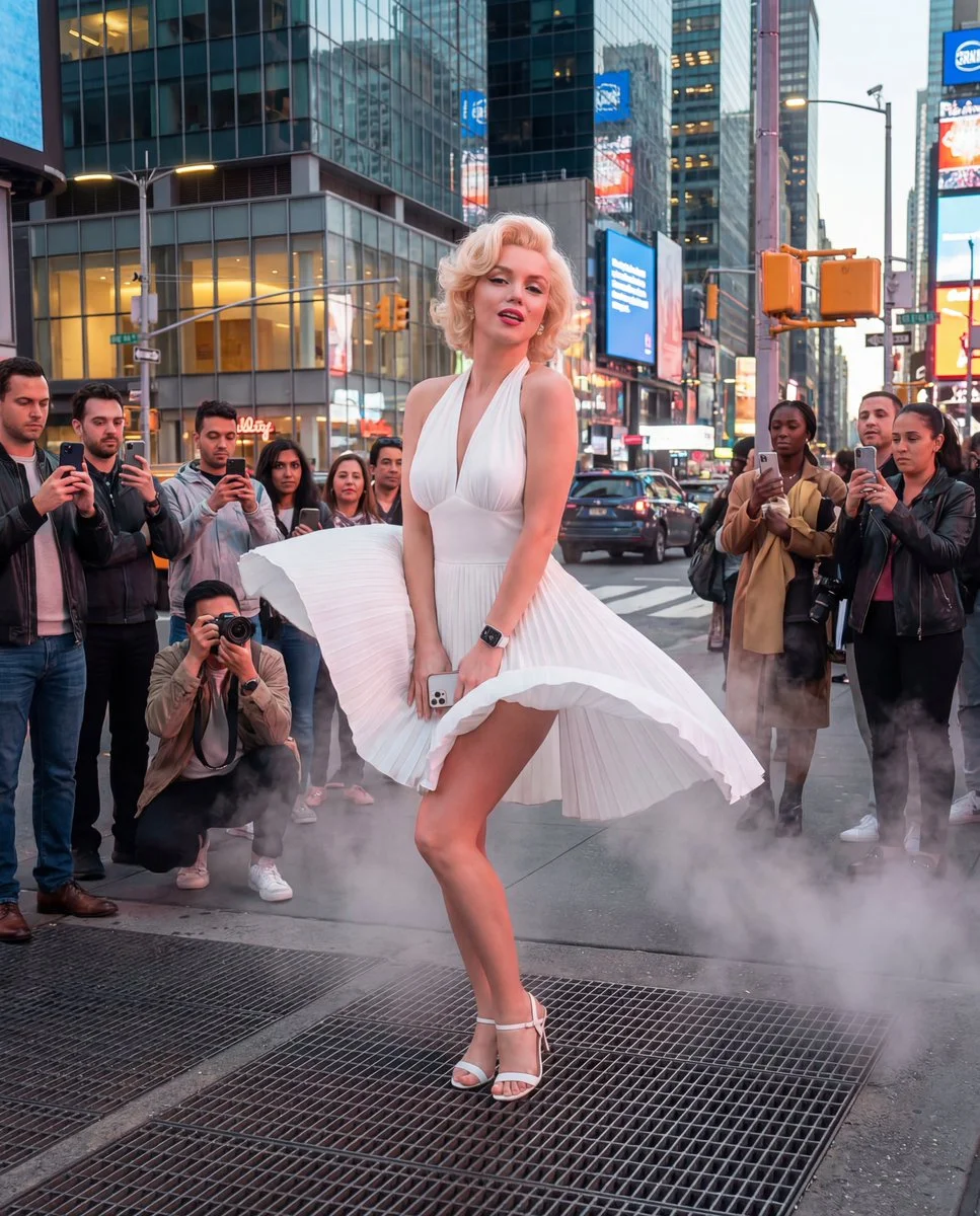 Marilyn Monroe: The Modern Icon in Times Square