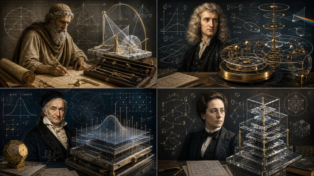 Mathematical Legends: A Visual Odyssey