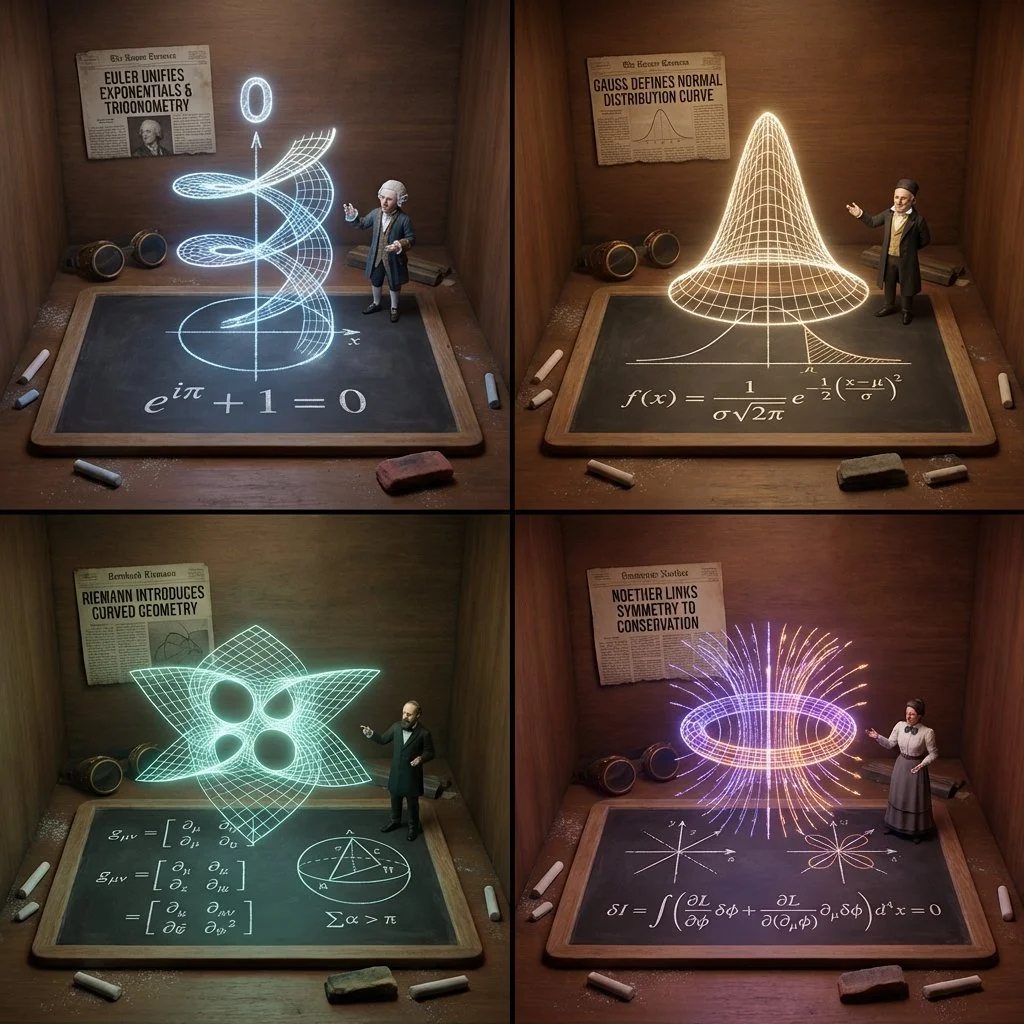 Mathematical Minds in 3D