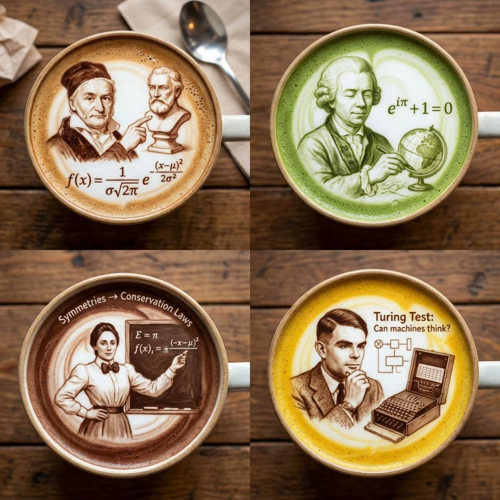 Mathematicians Visualize Fluid Dynamics in Latte Art Portraits