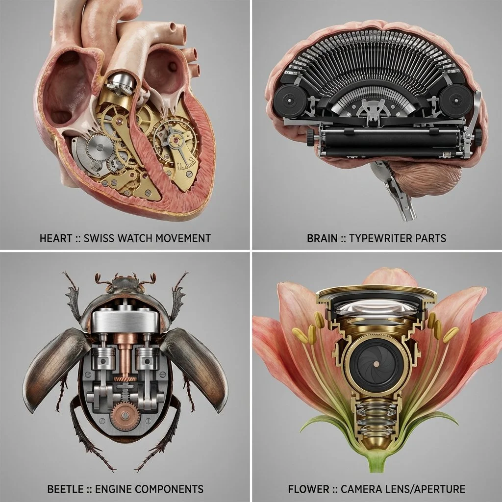 Mechanical Anatomy Fusion: Biological Forms with Precision Mechanisms
