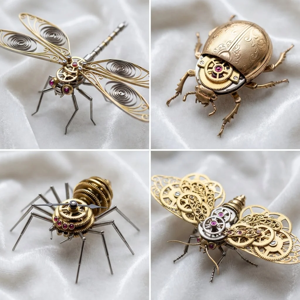 Mechanical Insects: A Clockwork Masterpiece
