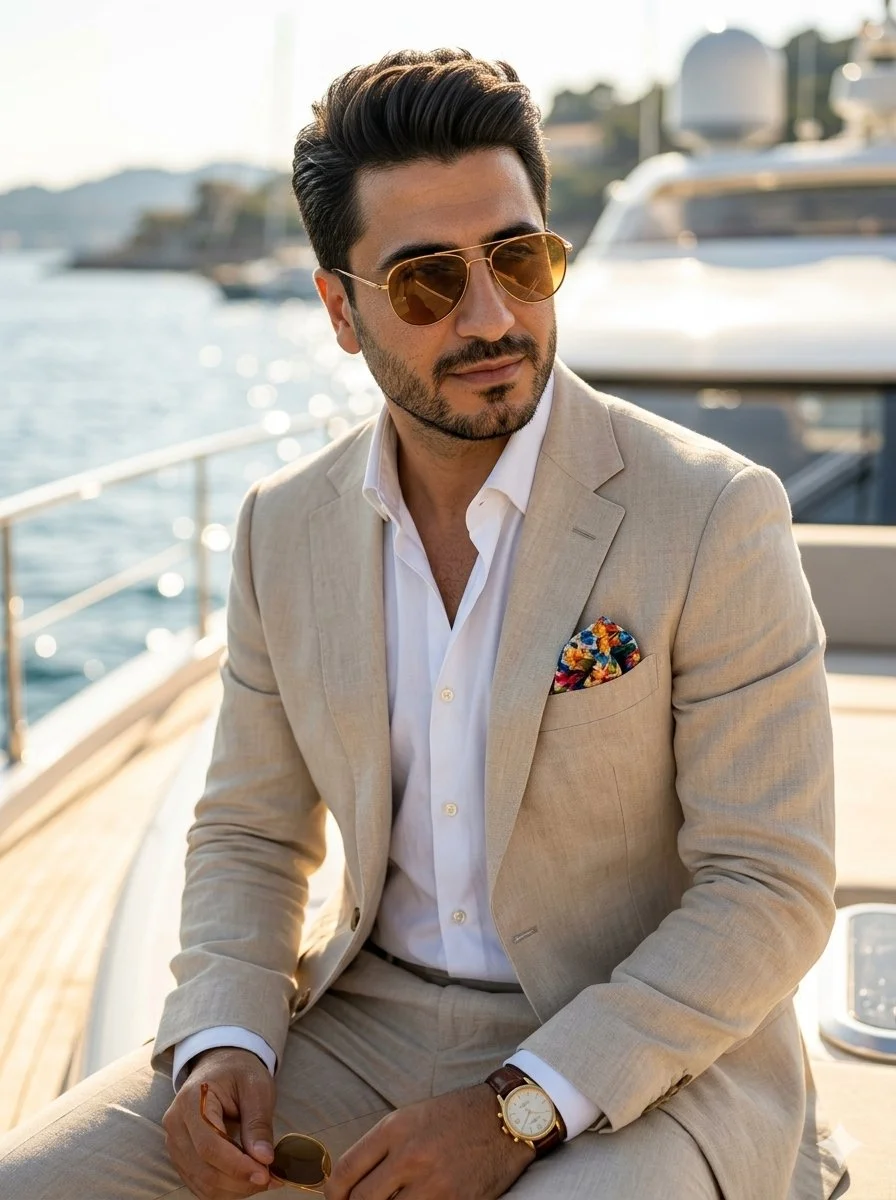 Mediterranean Luxury and Confidence