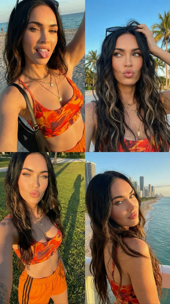 Megan Fox's Summer Selfie Extravaganza