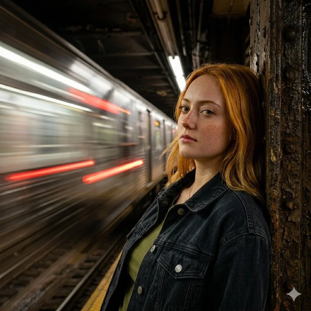 Melancholy on the Metro: Portrait in Motion