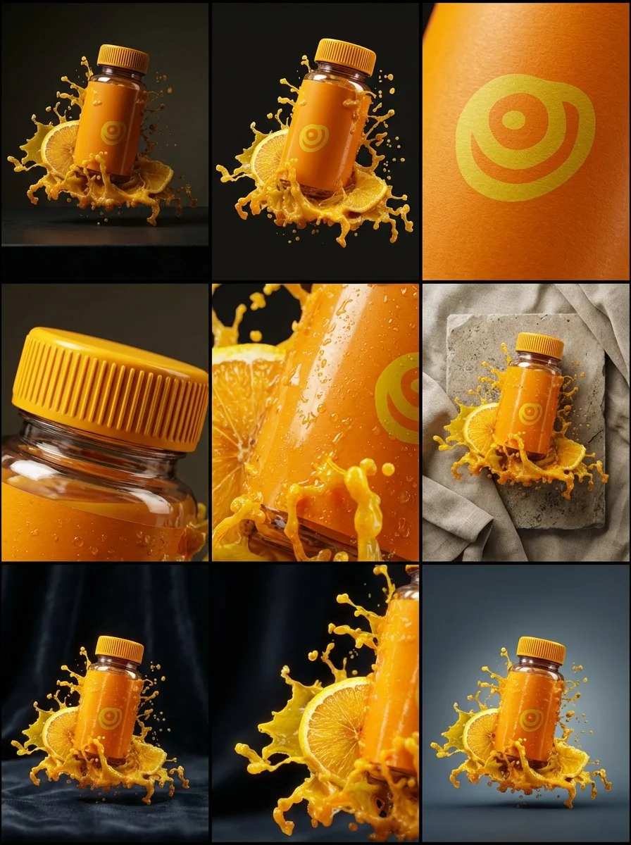 Melting into Flavor: A Surreal Transformation