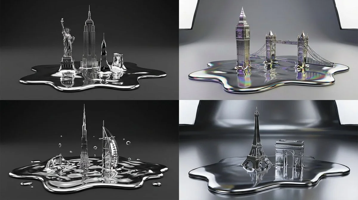 Metallic Marvels: A Skyline Transformation
