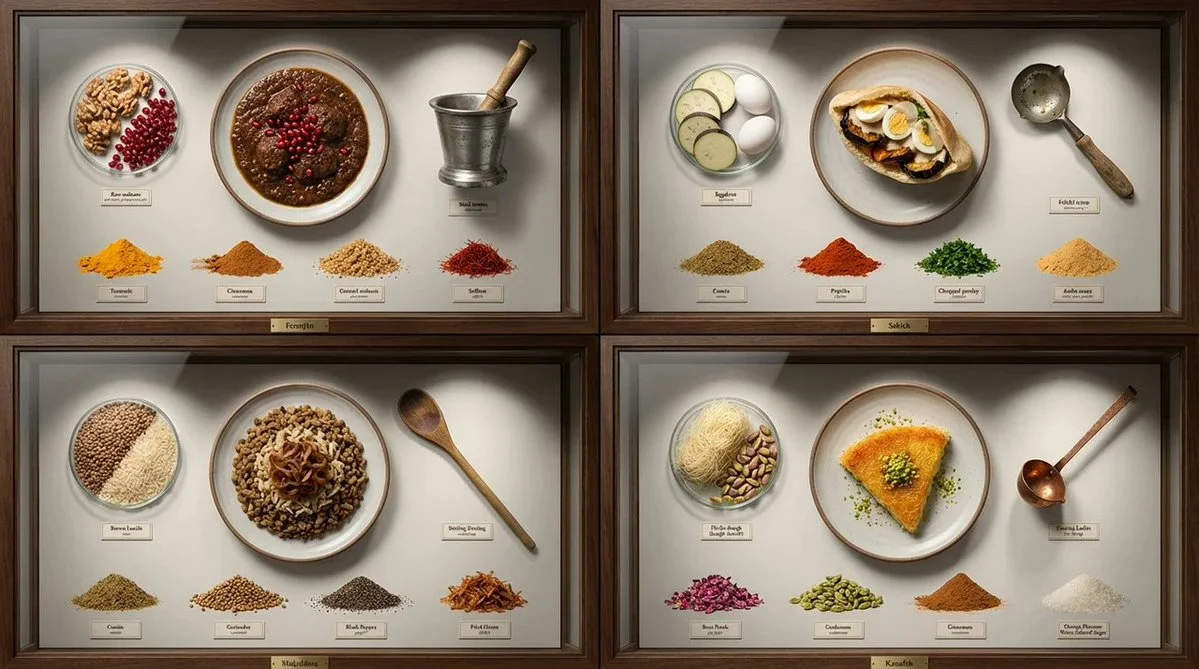 Middle Eastern Flavors in Museum Precision