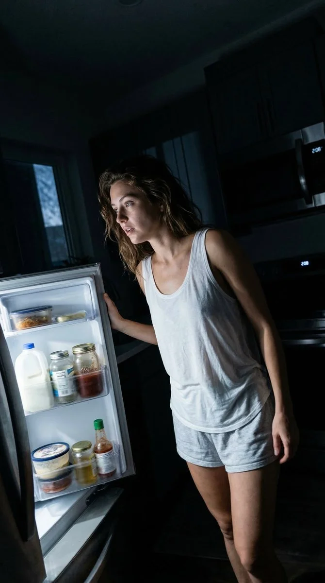 Midnight Snack Mystery Under Fridge Glow
