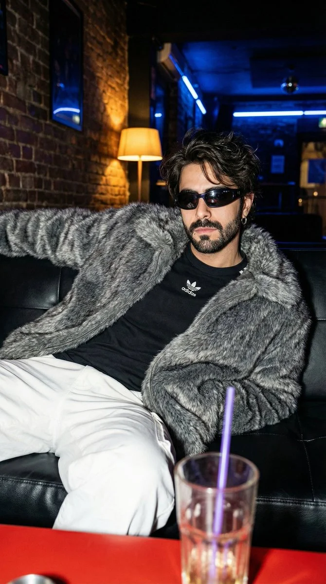 Midnight Vibes: A Gloomy Portrait