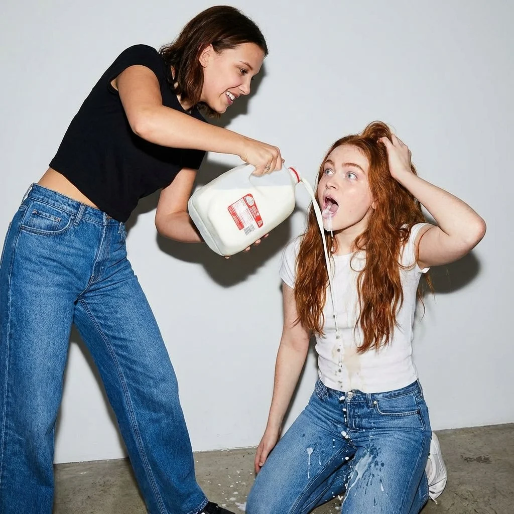 Milk Splash Fashion Chaos