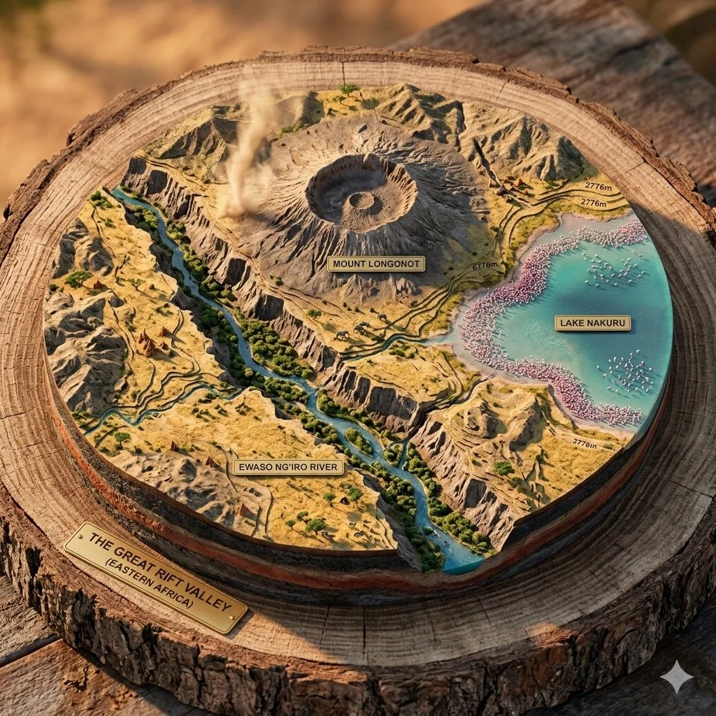 Miniature Earth: The Great Rift Valley in Your Hands