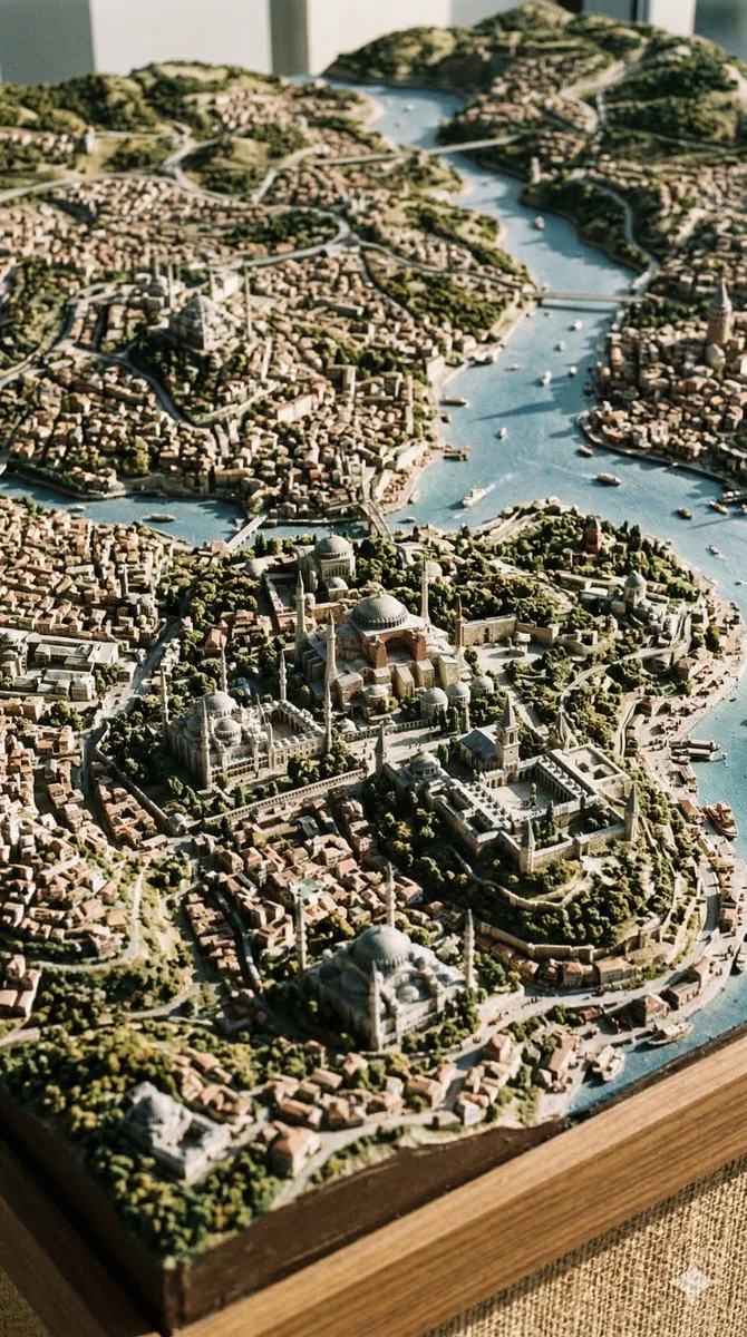 Miniature Istanbul: A Photorealistic Masterpiece
