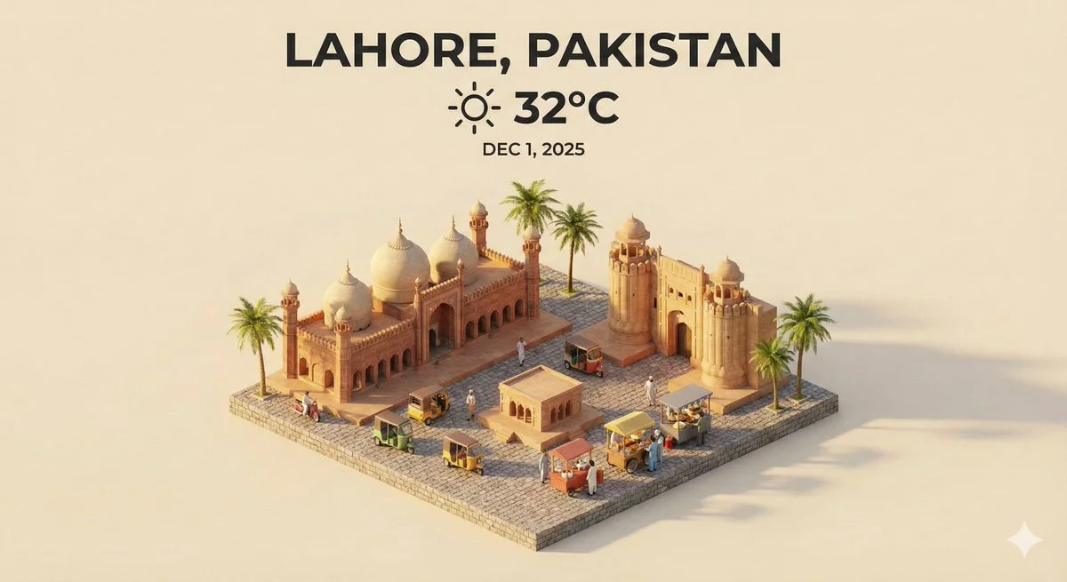 Miniature Metropolis: Real-Time Weather in 3D Brilliance