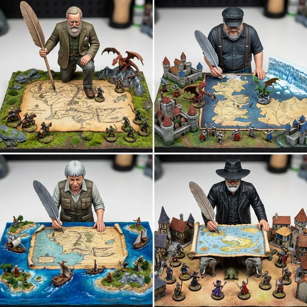 Miniature Worlds, Monumental Imaginations