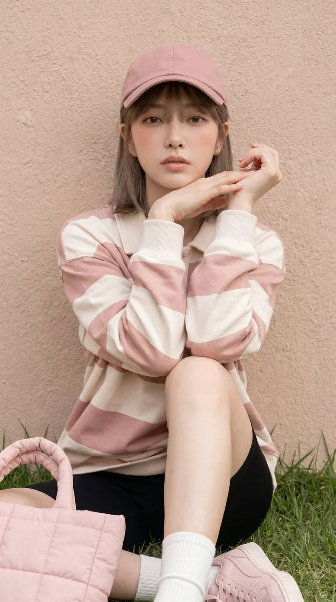 Minimalist Fashion Editorial Shot