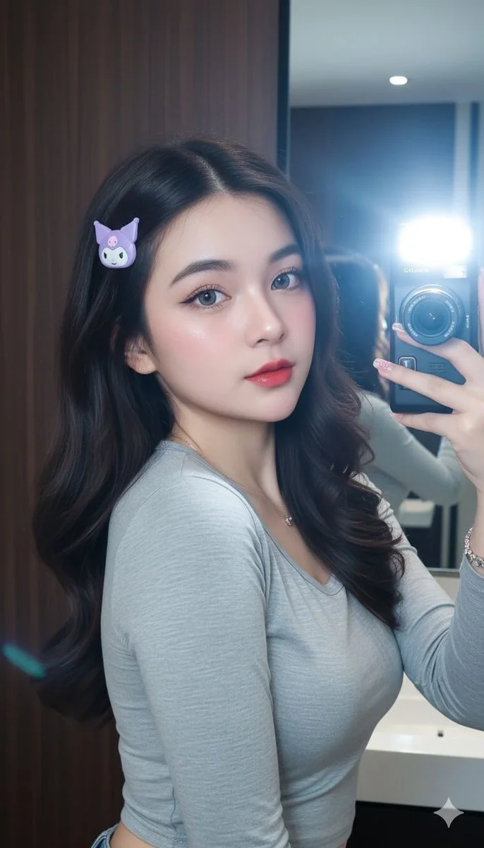 Mirror Magic: Capturing Glamour and Personality