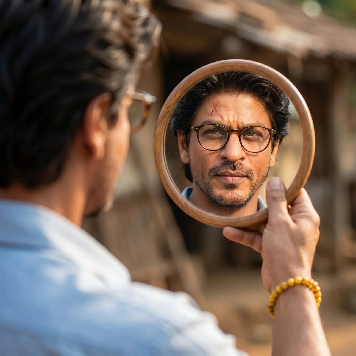 Mirror Reflection of Intensity in Rustic Light