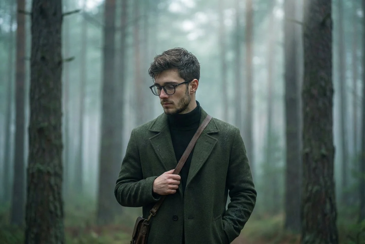 Misty Wanderings in the Pine Forest