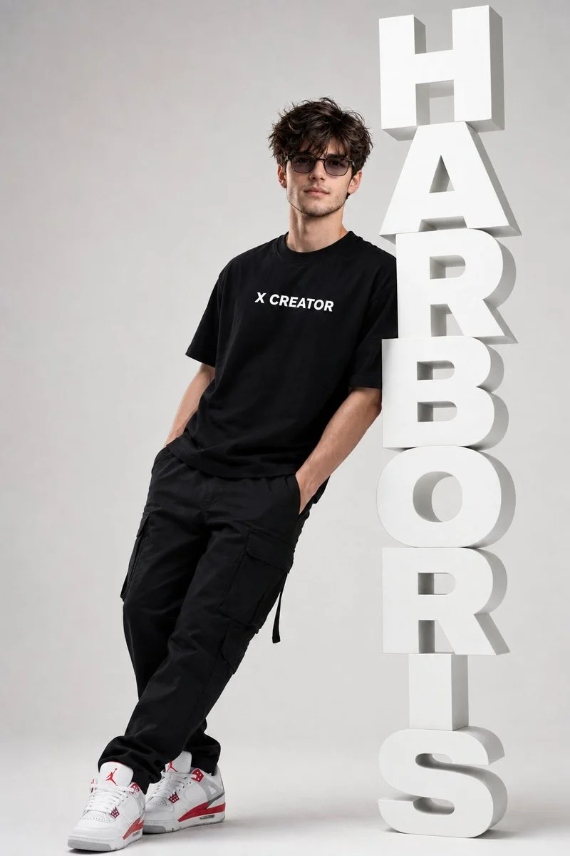 Modern Edge: The 'X CREATOR' Look