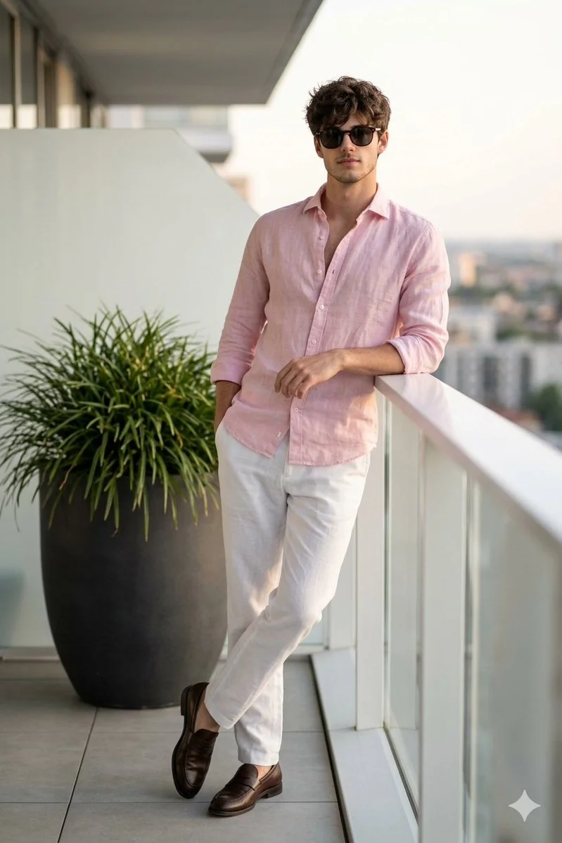 Modern Summer Lifestyle Portrait