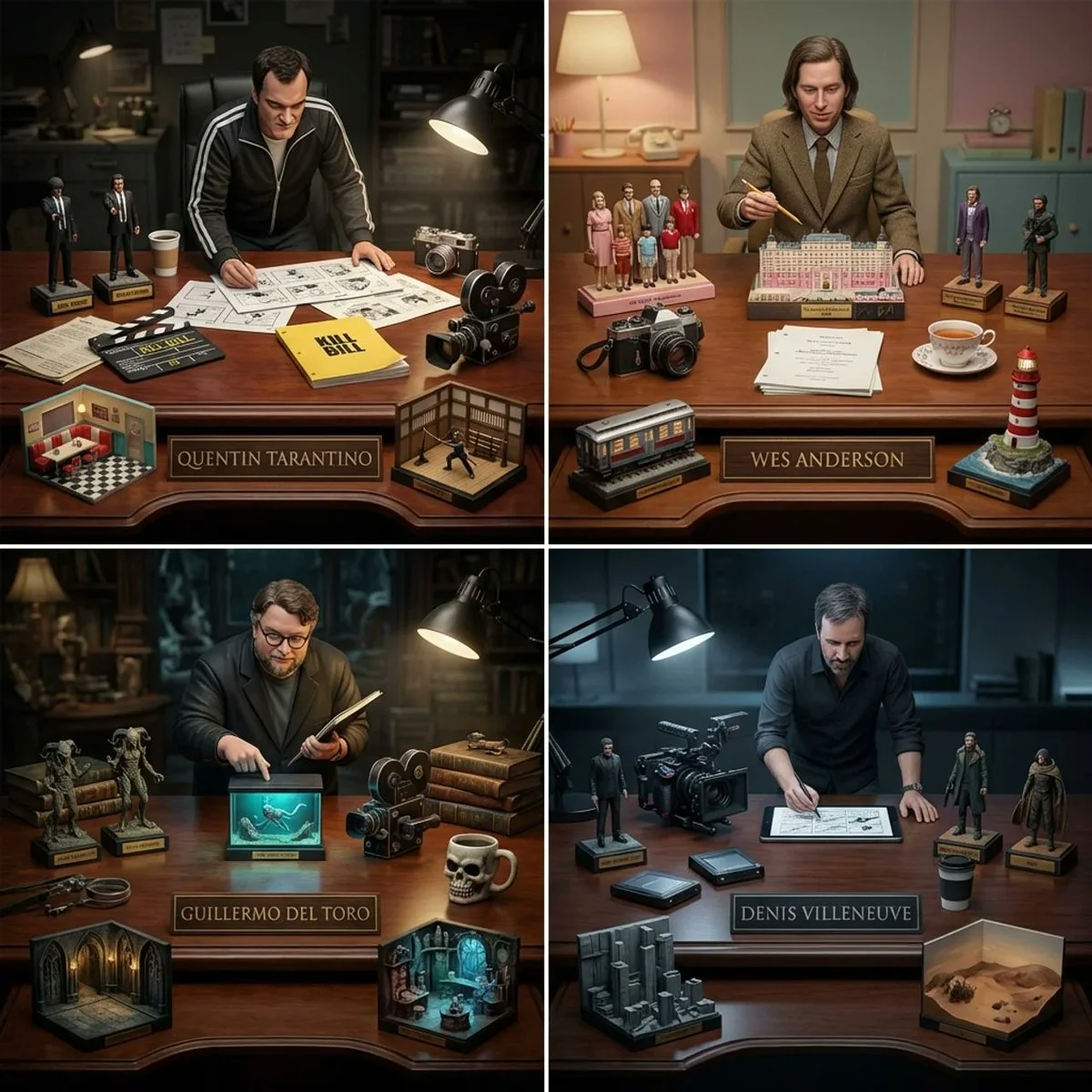 Modular Director Prompts: A Visual Exploration