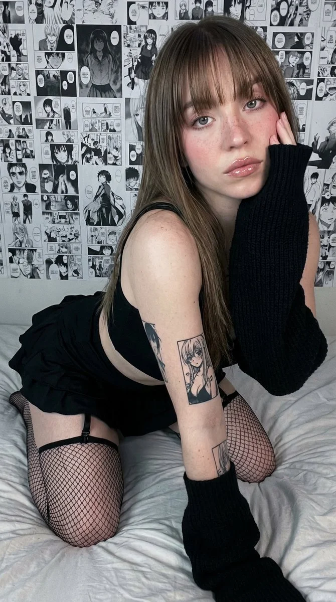 Monochrome Manga Dreams: A Portrait of Serenity