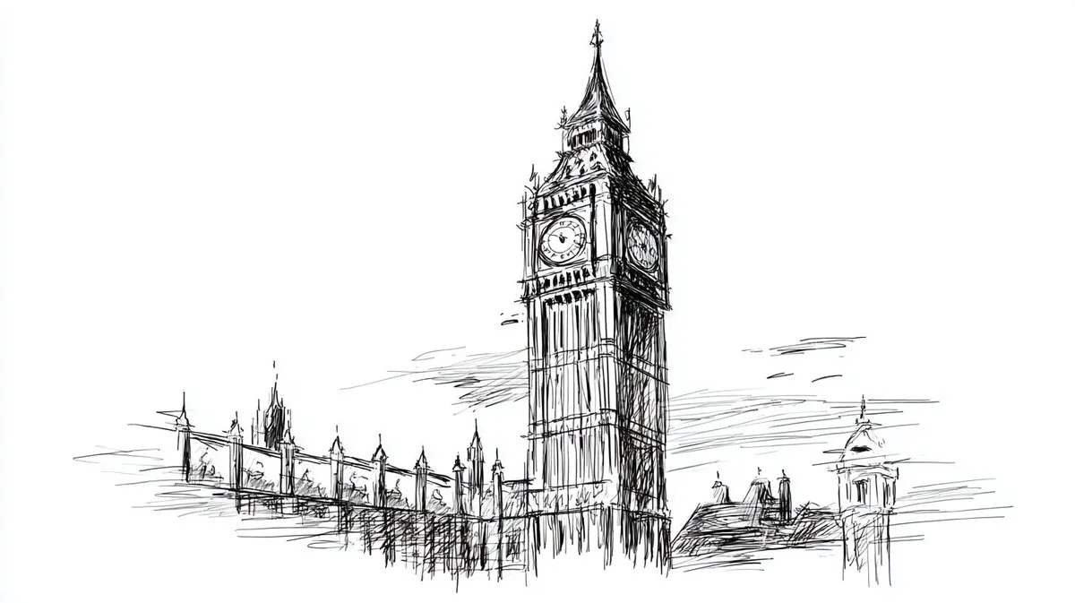 Monument in Minimal Ink