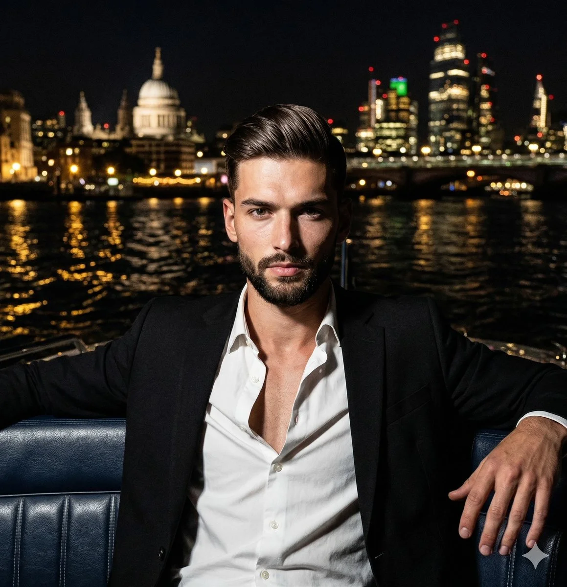 Moody Urban Portrait with Dramatic Flash Lighting