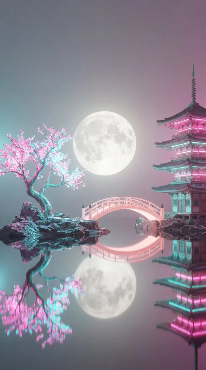 Moonlit Serenity: A Dreamlike Escape