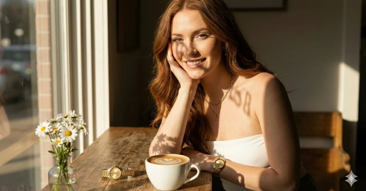 Morning Serenity: A Portrait of Calm and Coffee