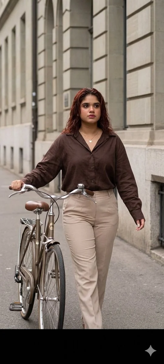 Morning Serenity: A Quiet Urban Stroll