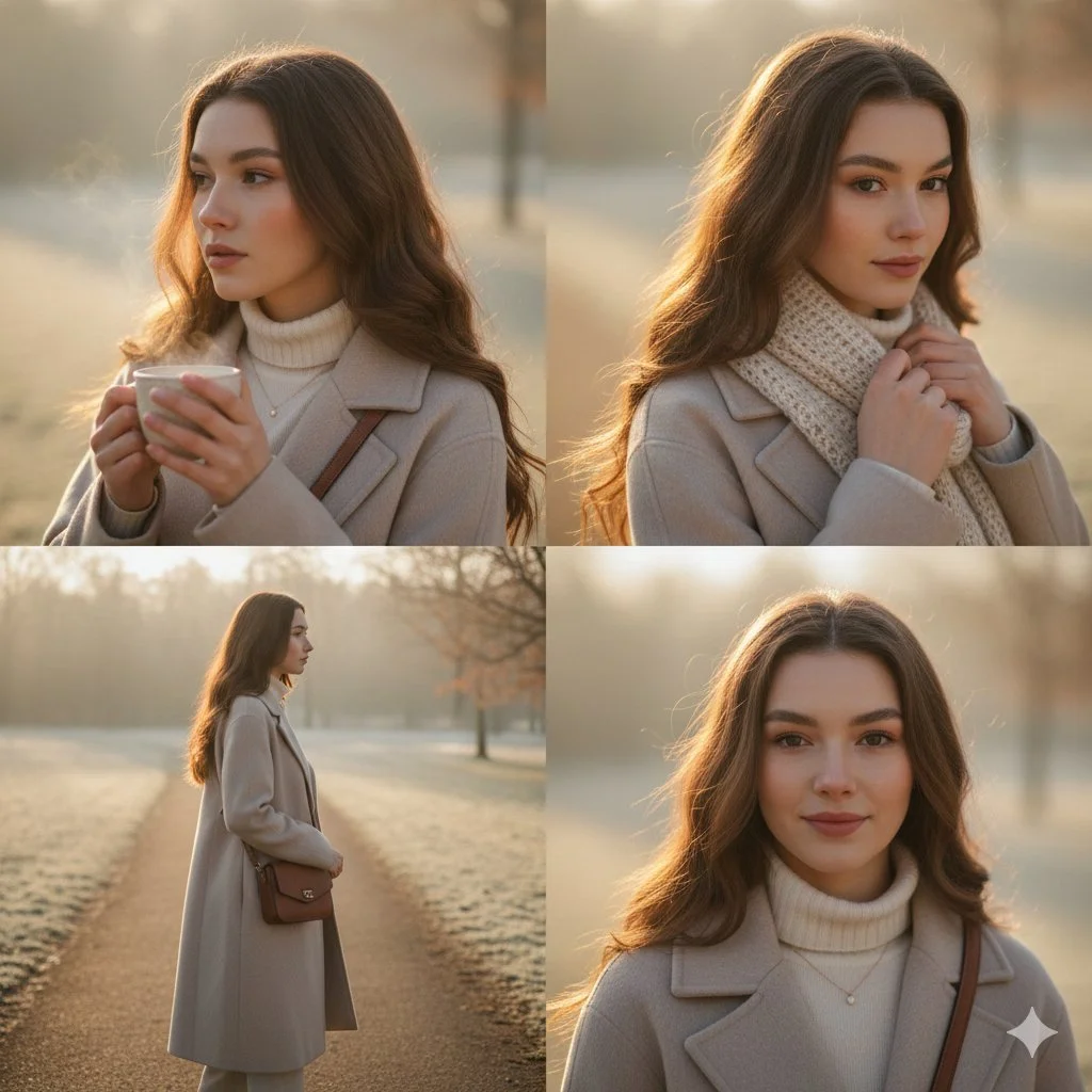 Morning Serenity: Cozy Layers & Soft Light