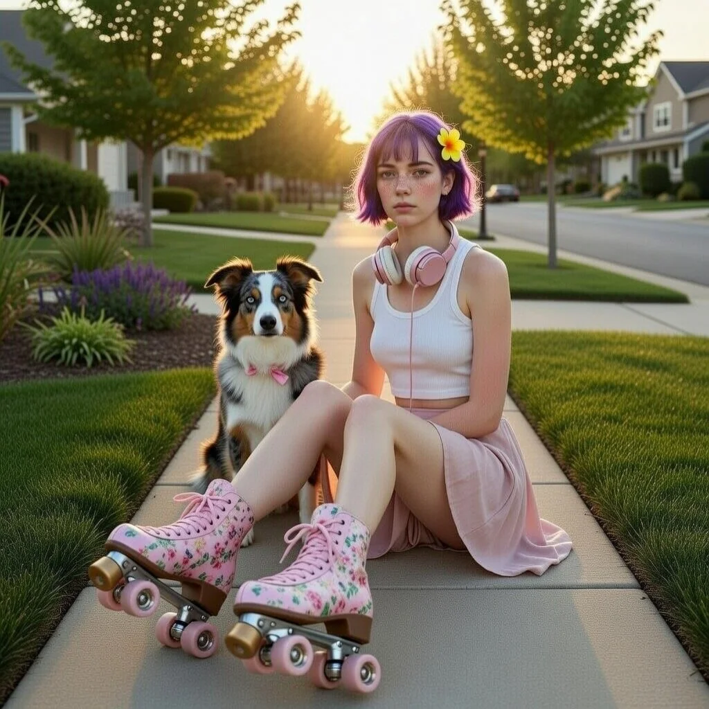 Morning Serenity: Wareen's Suburban Portrait