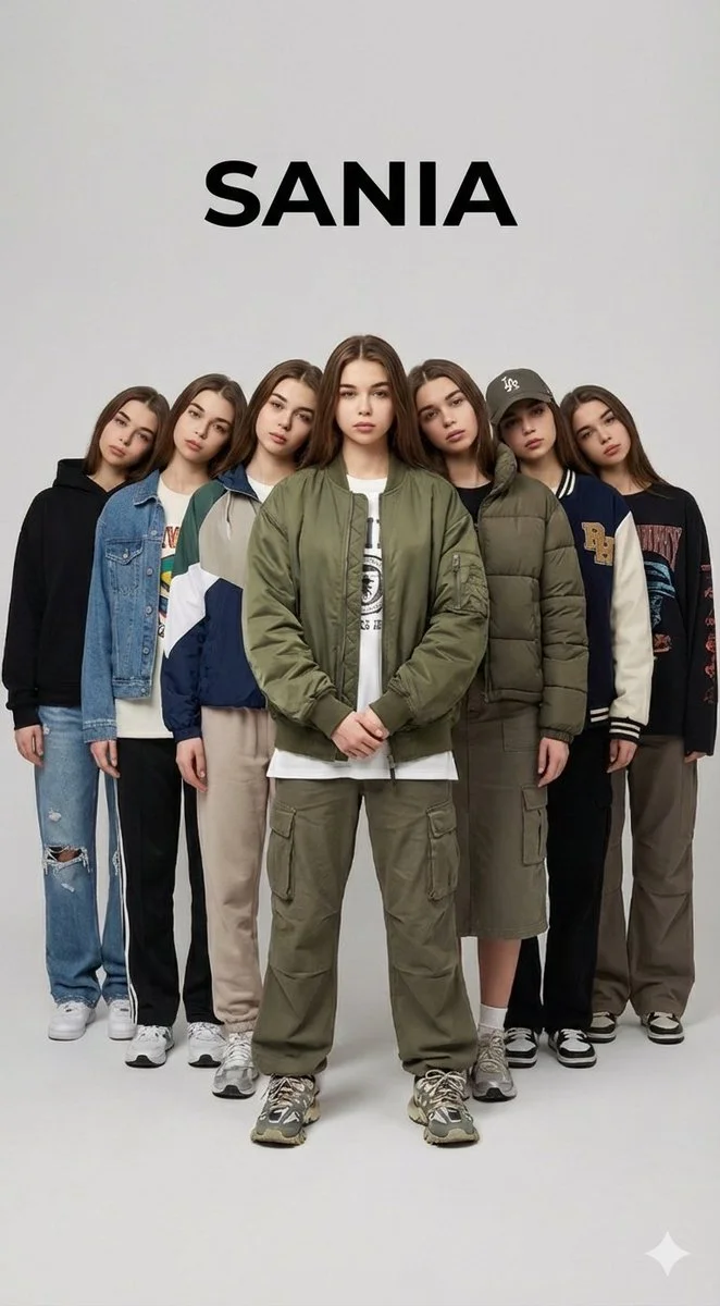 Multiplicity in Street Style: A Surreal Fashion Statement