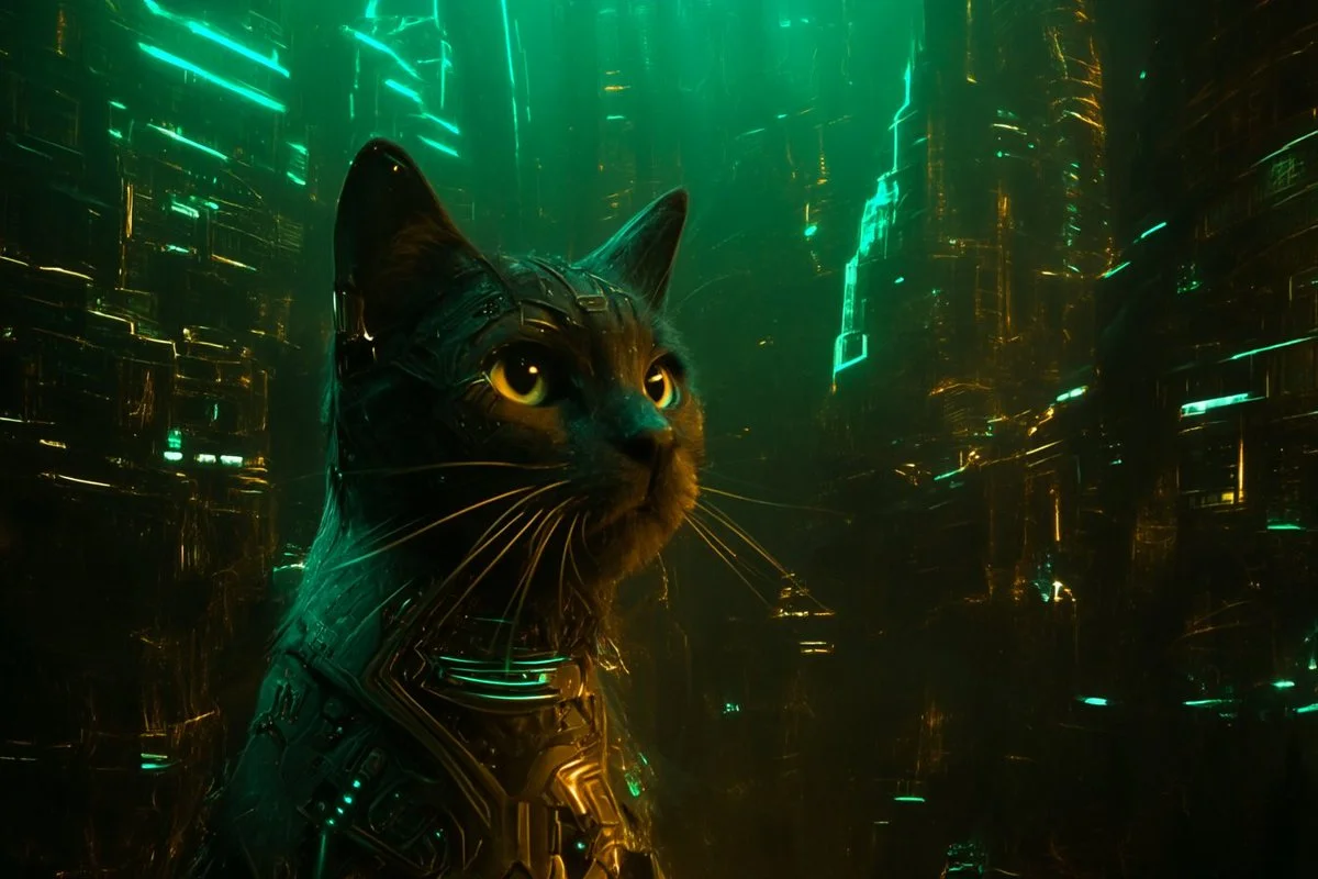 Mysterious Narratives in Neon-Drenched Shadows