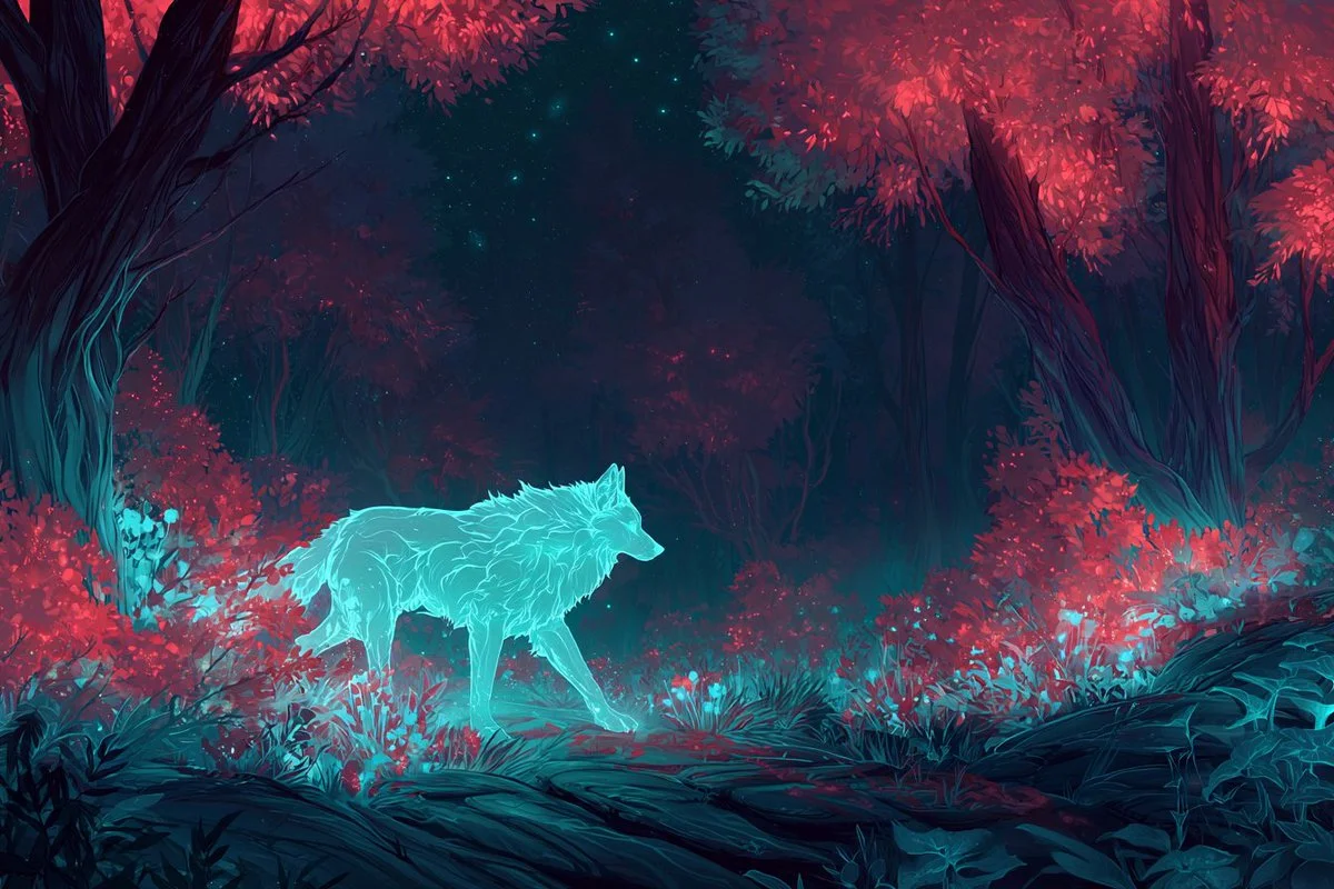 Mystical Luminescent Woodland Journey