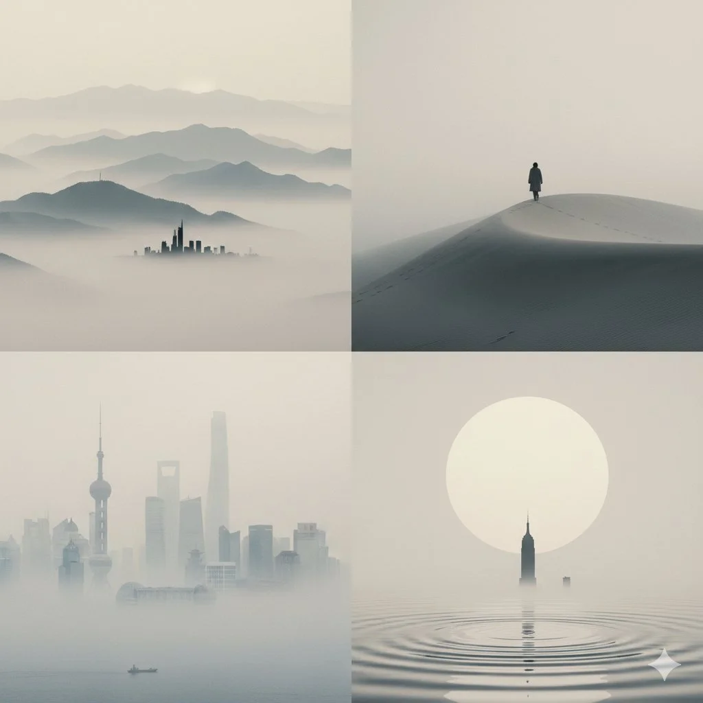 Mystical Minimalism: Foggy Urban Dreams