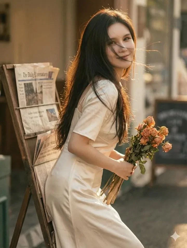 Mystique in Motion: A Floral Encounter