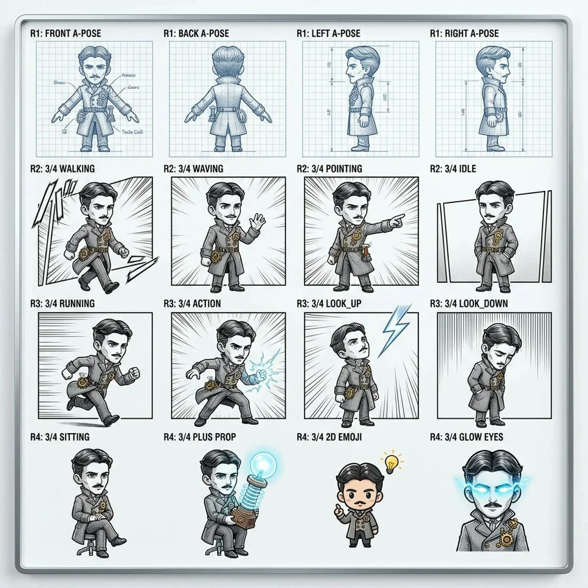 Nano Banana: A Versatile Character Creation Blueprint