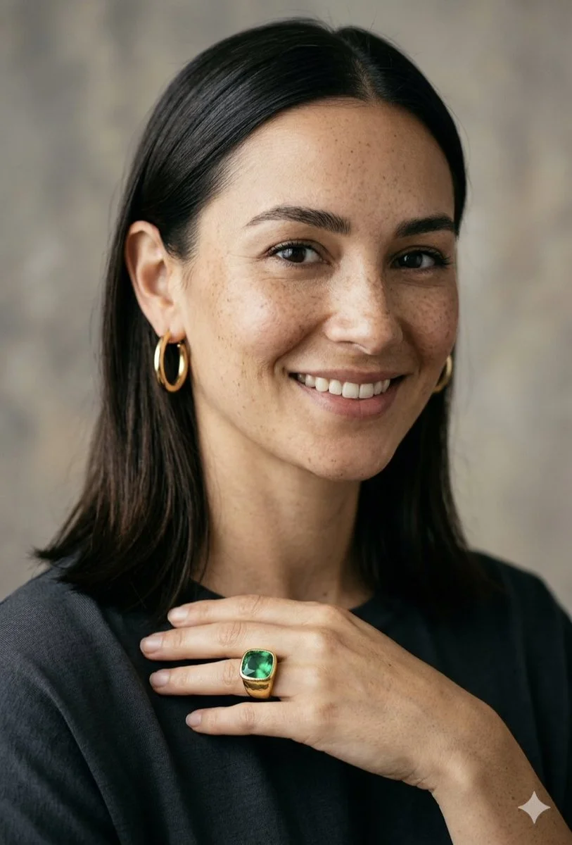 Natural Beauty: A Moment of Poised Sophistication