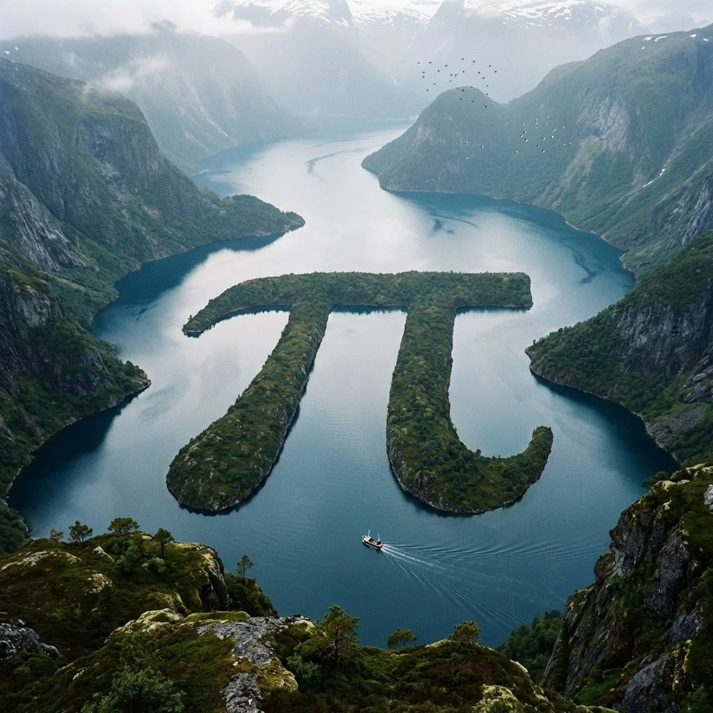 Natural Typography: Letters Carved by Earth's Erosive Forces