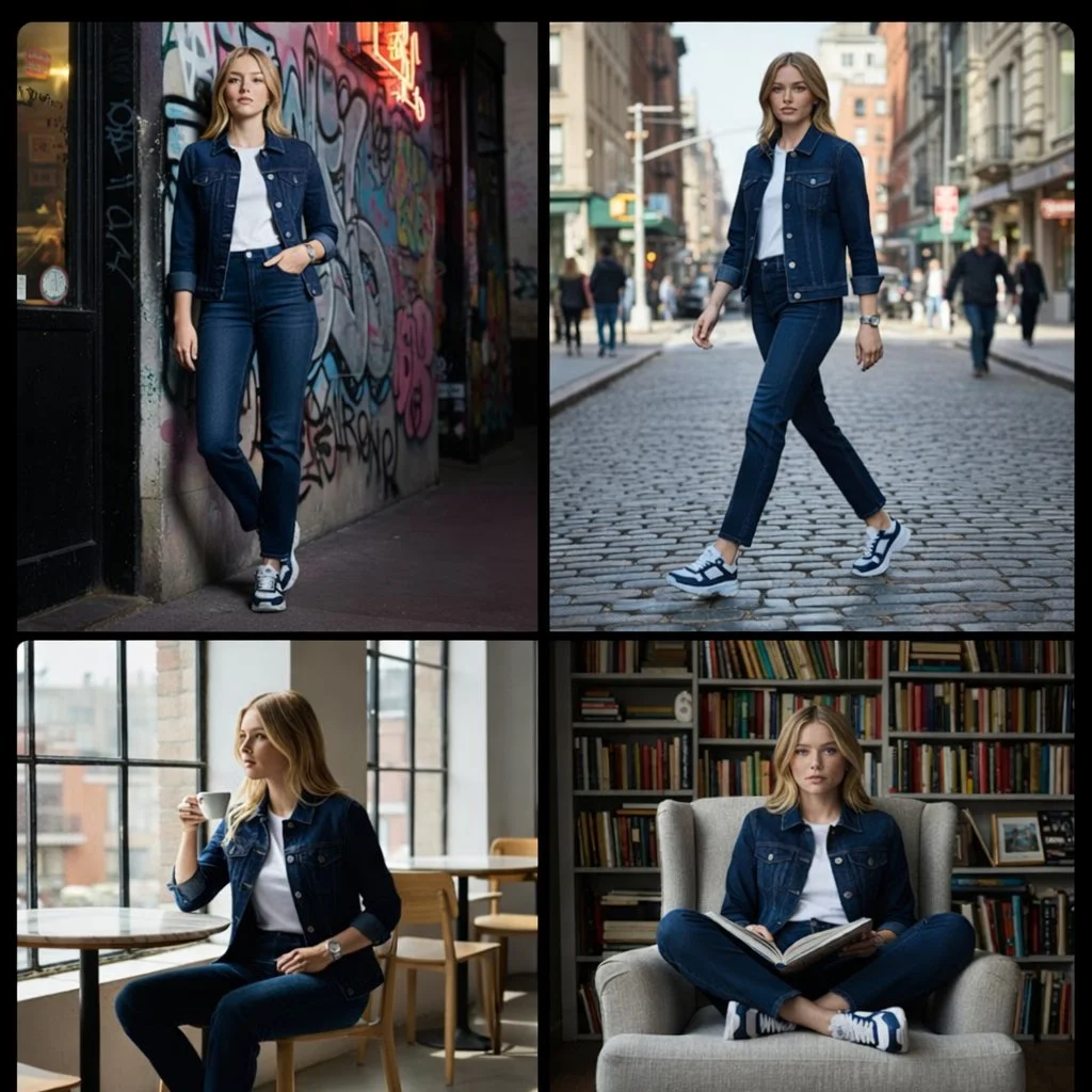 Navy Elegance: A Fashion Statement