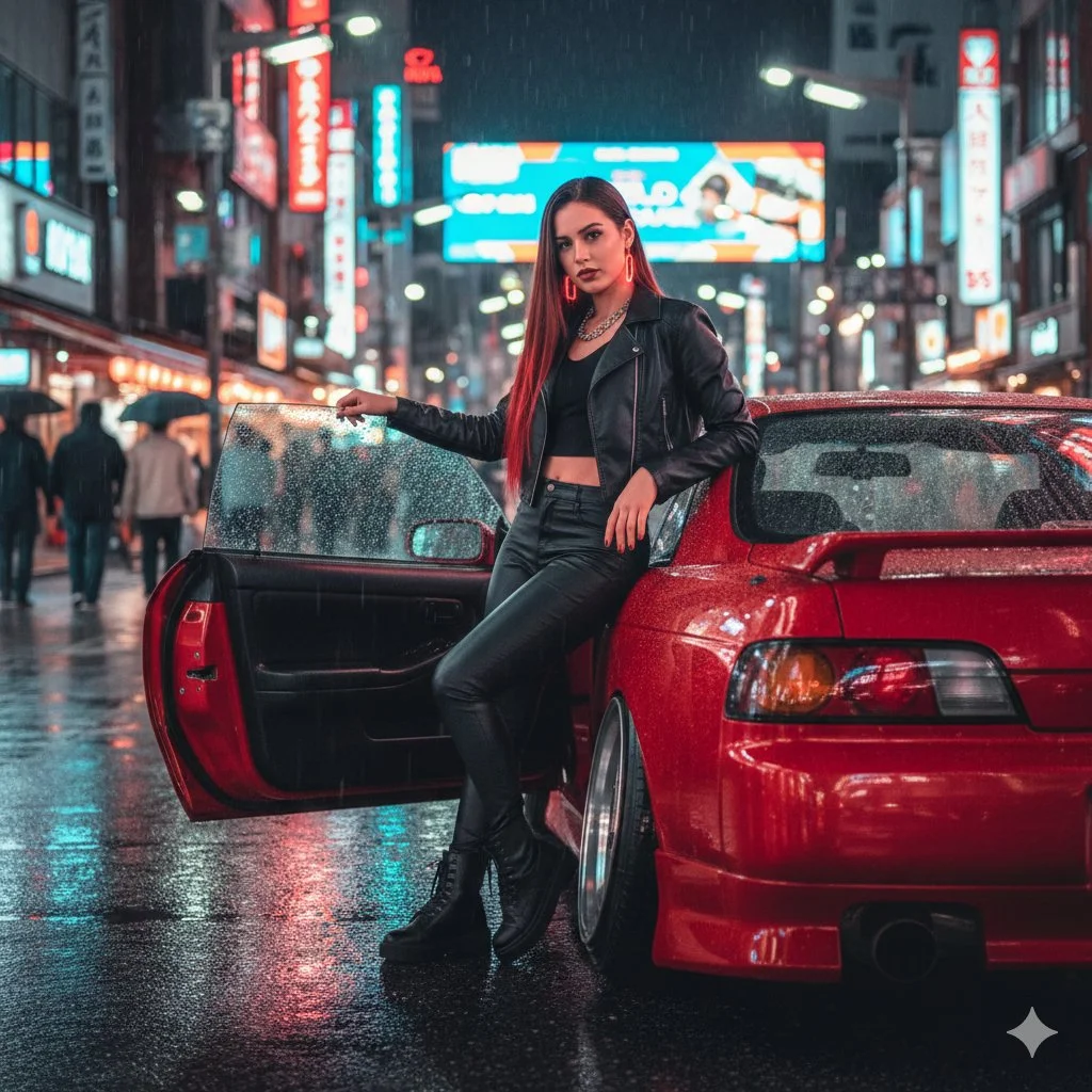 Neon Dreams: A Midnight Stroll in Osaka