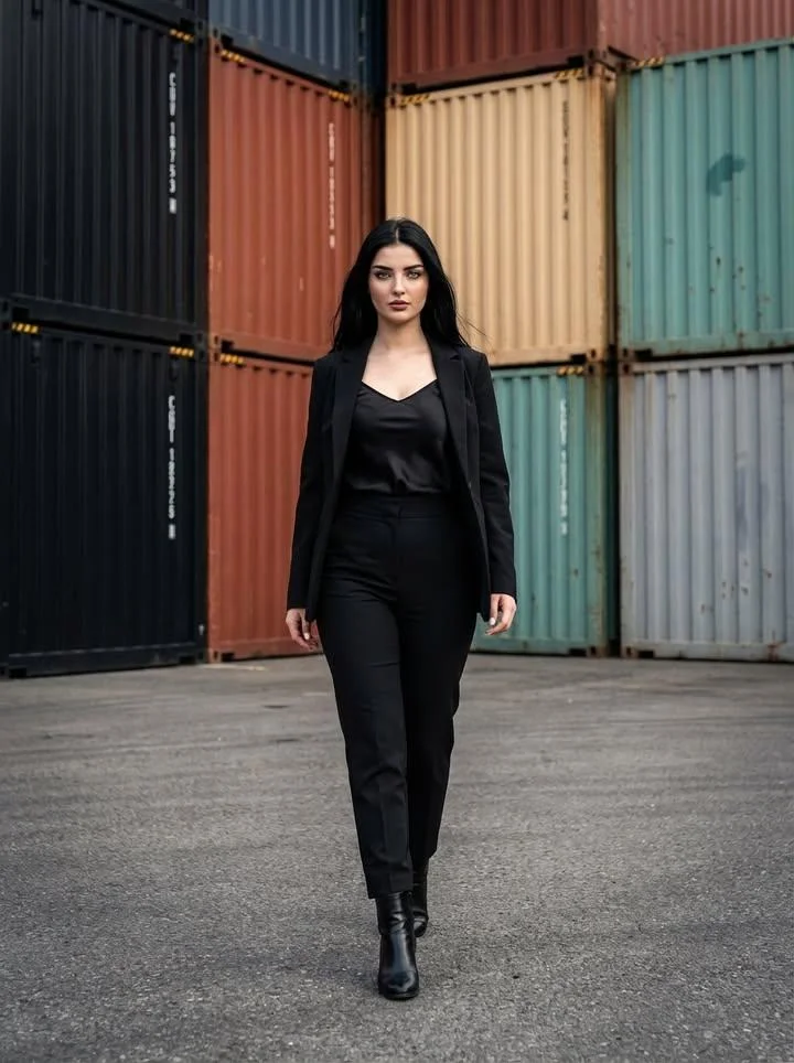 Neon Night Chaos: Futuristic Megacity in Motion