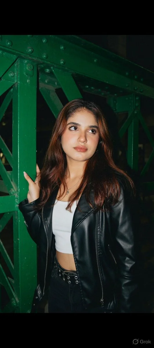 Neon Shadows: Urban Mystery in Nighttime Greens